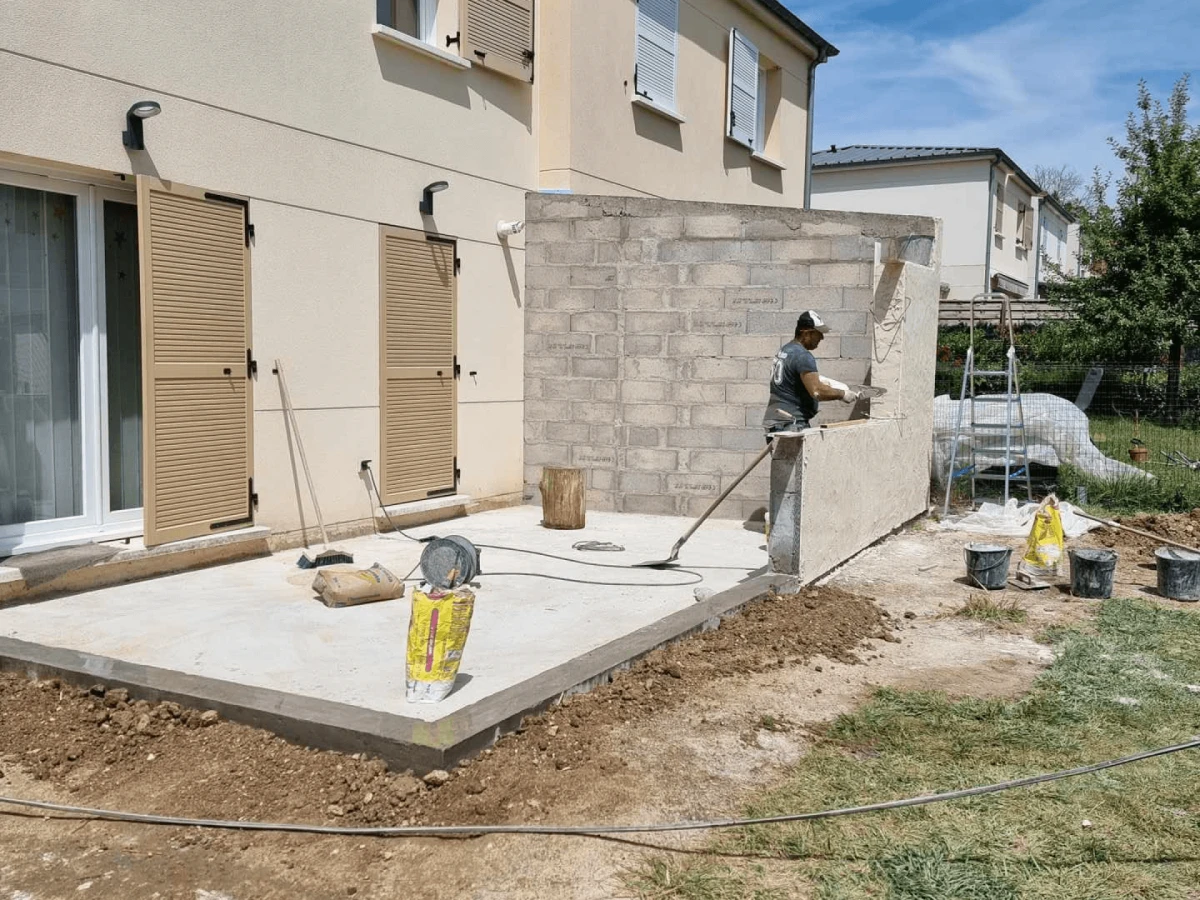 Aménagement de terrasses à Deuil-la-Barre