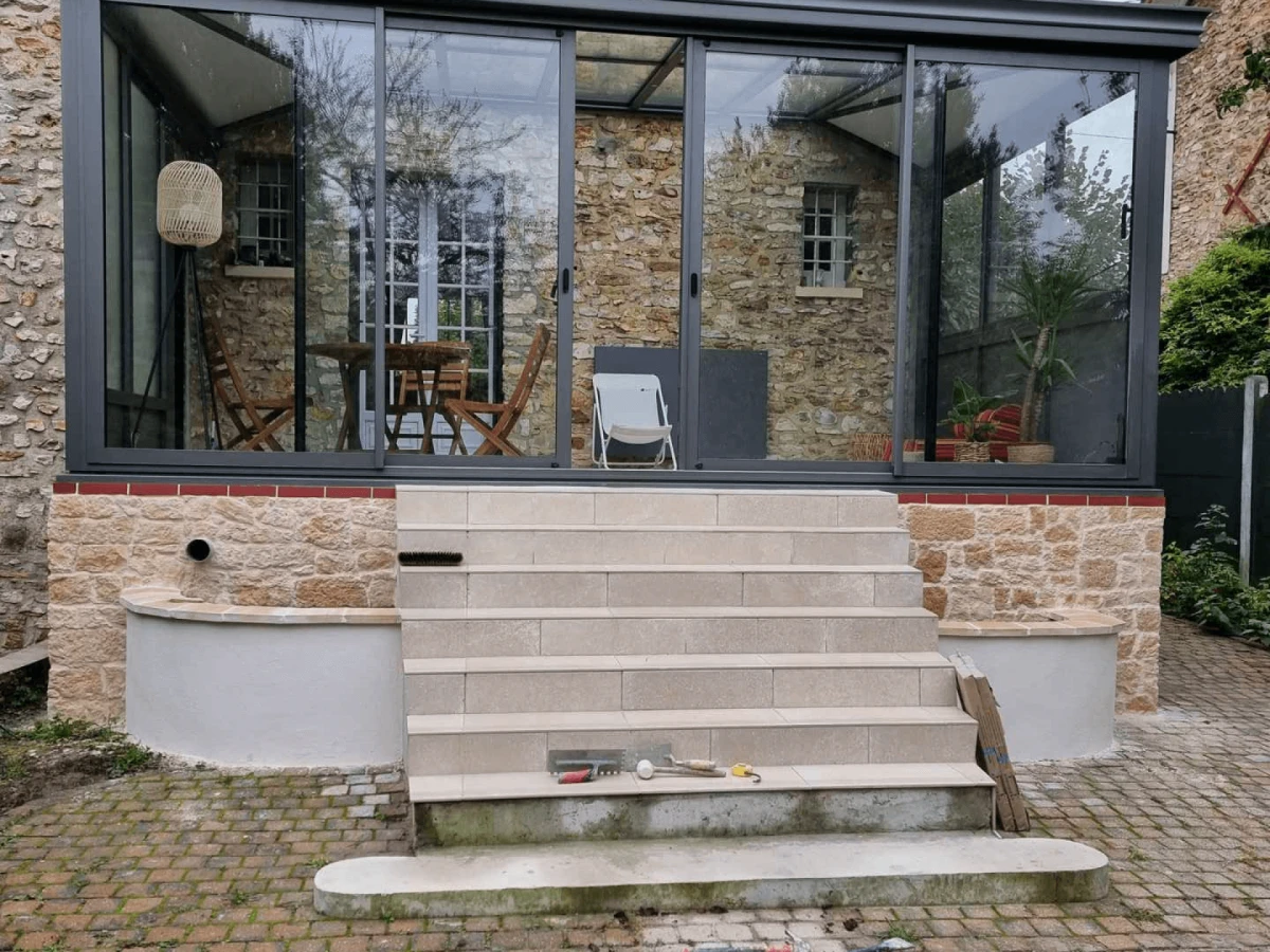 Aménagement extérieur à Deuil-la-Barre