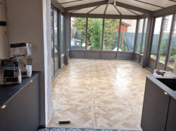 Dalle pour véranda à Cergy-Pontoise